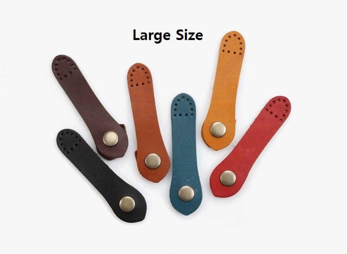 Small Leather Snap/ Snap for bag and purse covering/ Leather Etsy