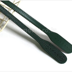 2 Leather Handles 24 60cm Soft High Quality Leather Strap Handles for bag colors vary KM6000 image 9