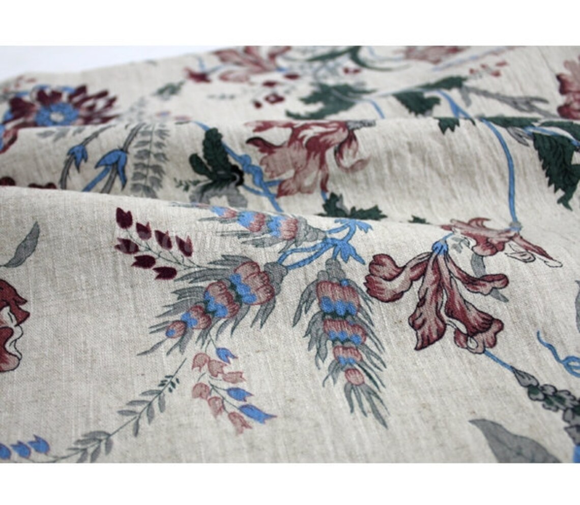 Wide Linen Washing Linen 1/2y Korean Fabric/ Medium weight Etsy