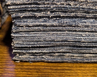Precut Denim Fabric Squares - Denim Quilting Squares, Denim Patches, Great for Sewing, Crafting, & DIY Projects - Reclaimed Denim