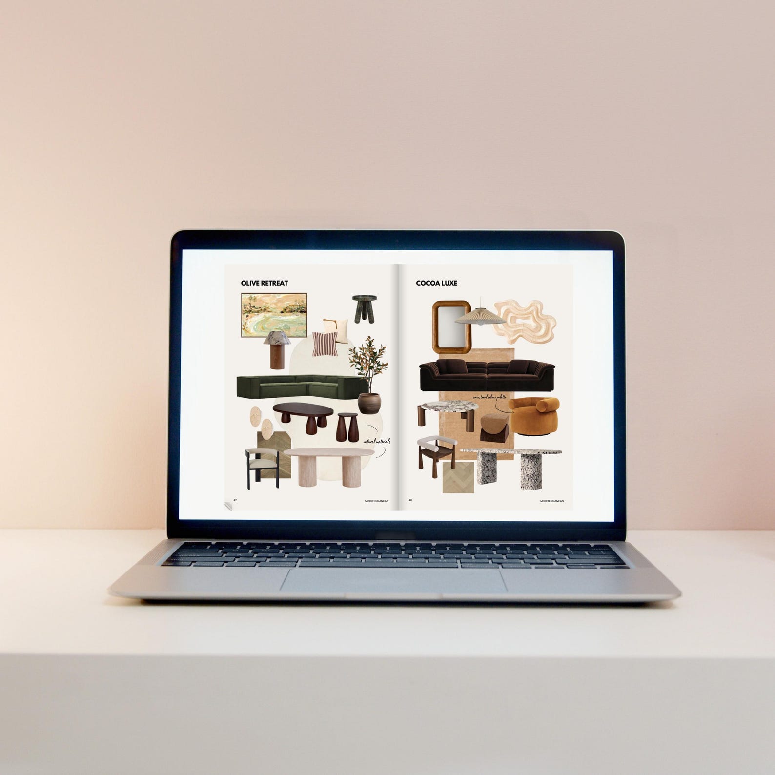 Interactive Interior Design Guide | Modern Mediterranean Style ...