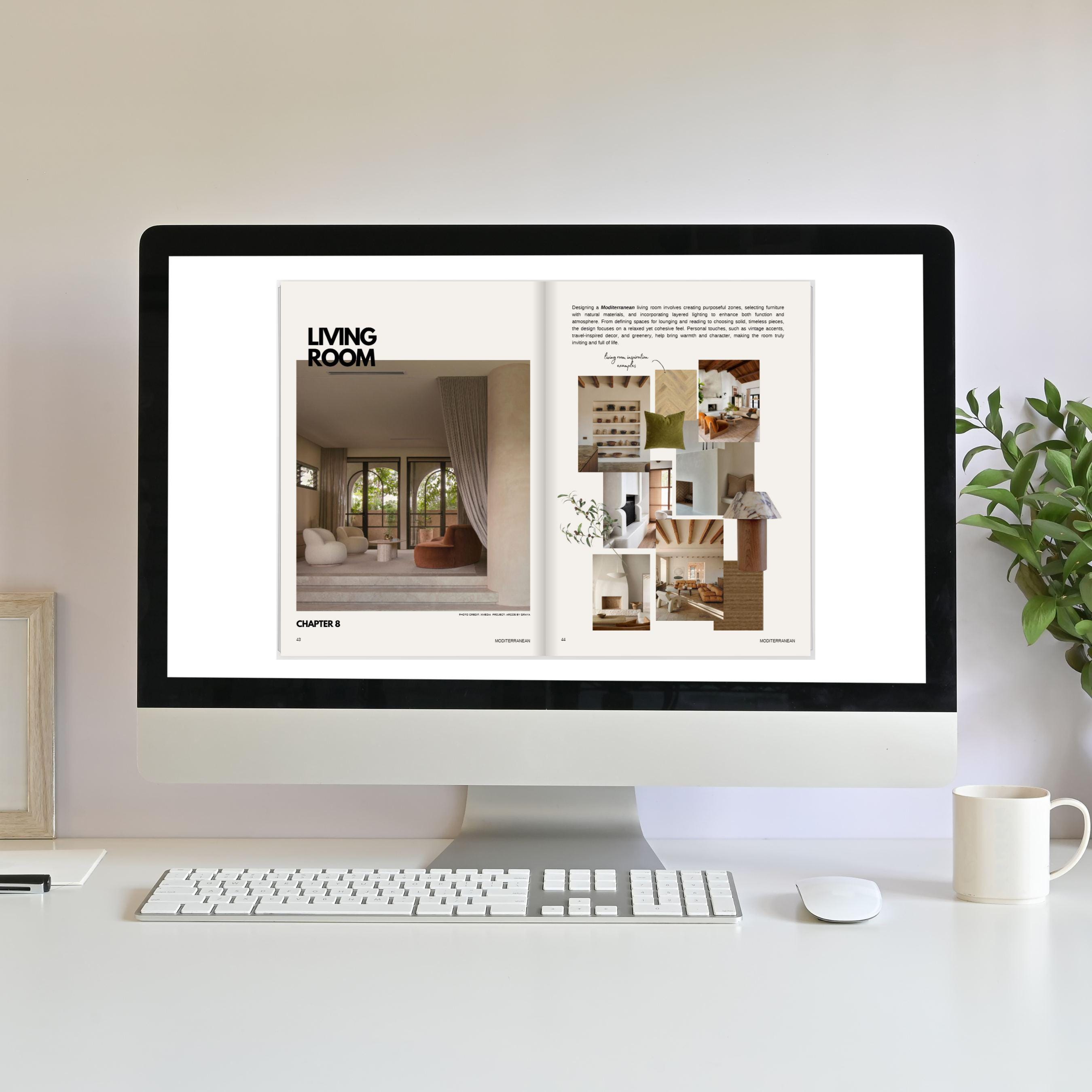 Interactive Interior Design Guide | Modern Mediterranean Style ...