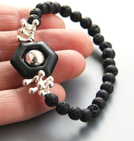 Buy Bohemian Sterling Silver Bracelet Essential Oil Diffuser