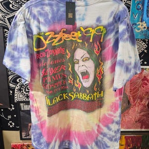 OZZFEST 1999年 バンT Vintage 1999 Ozzfest Ozzy Osbourne Black