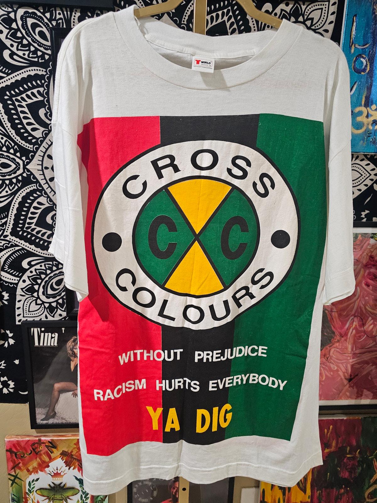 CROSS COLOURS クロスカラーズ パーカー グリーン 90s クロスカラーズ | STORES