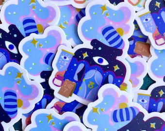 Potion Shop Vinyl Sticker – Witchy D&D Gift