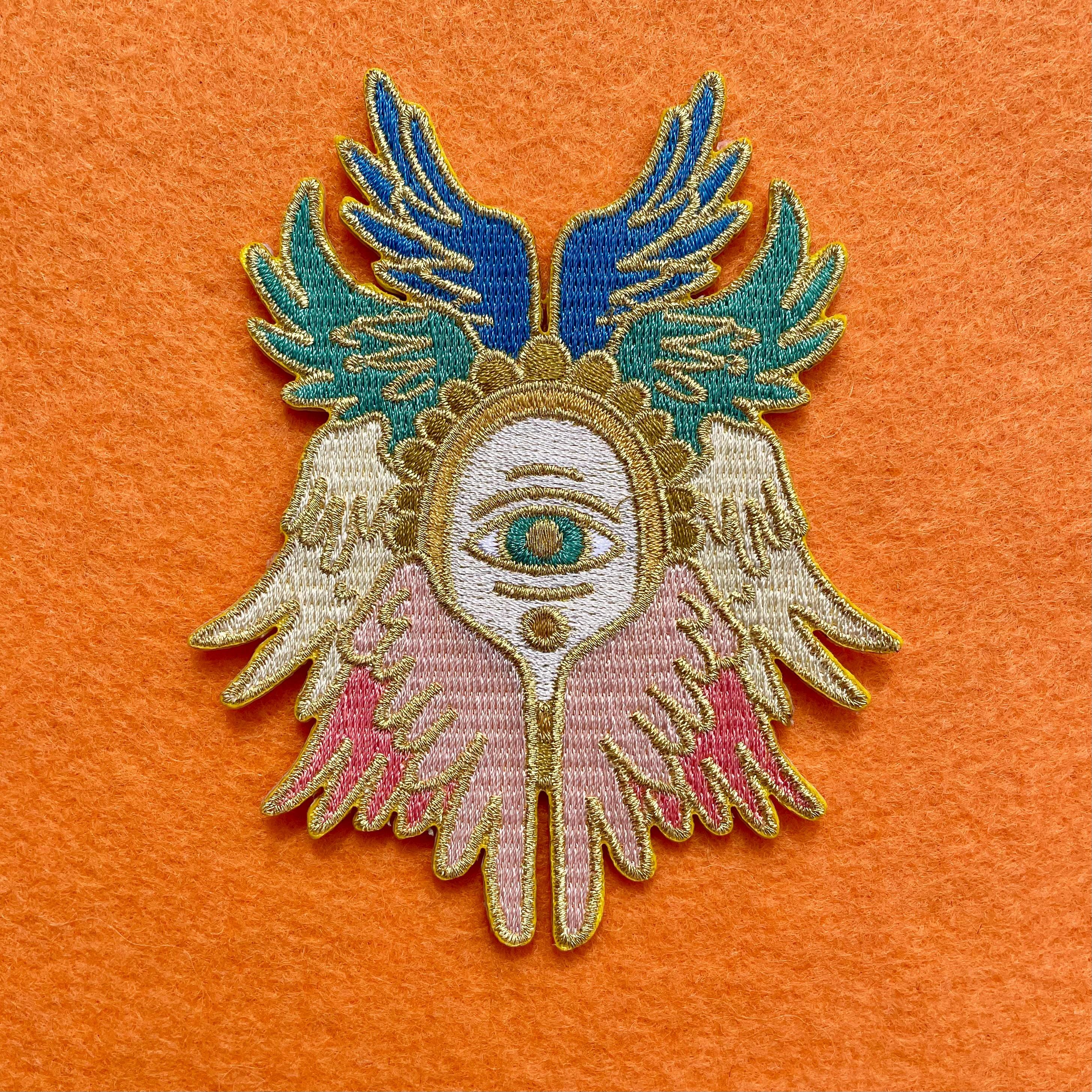 Esoteric Patch Biblically Accurate Seraphim Iron on Patch - Esoteric, Tarot ...