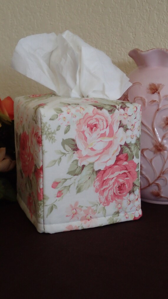 cotton tissue box cover