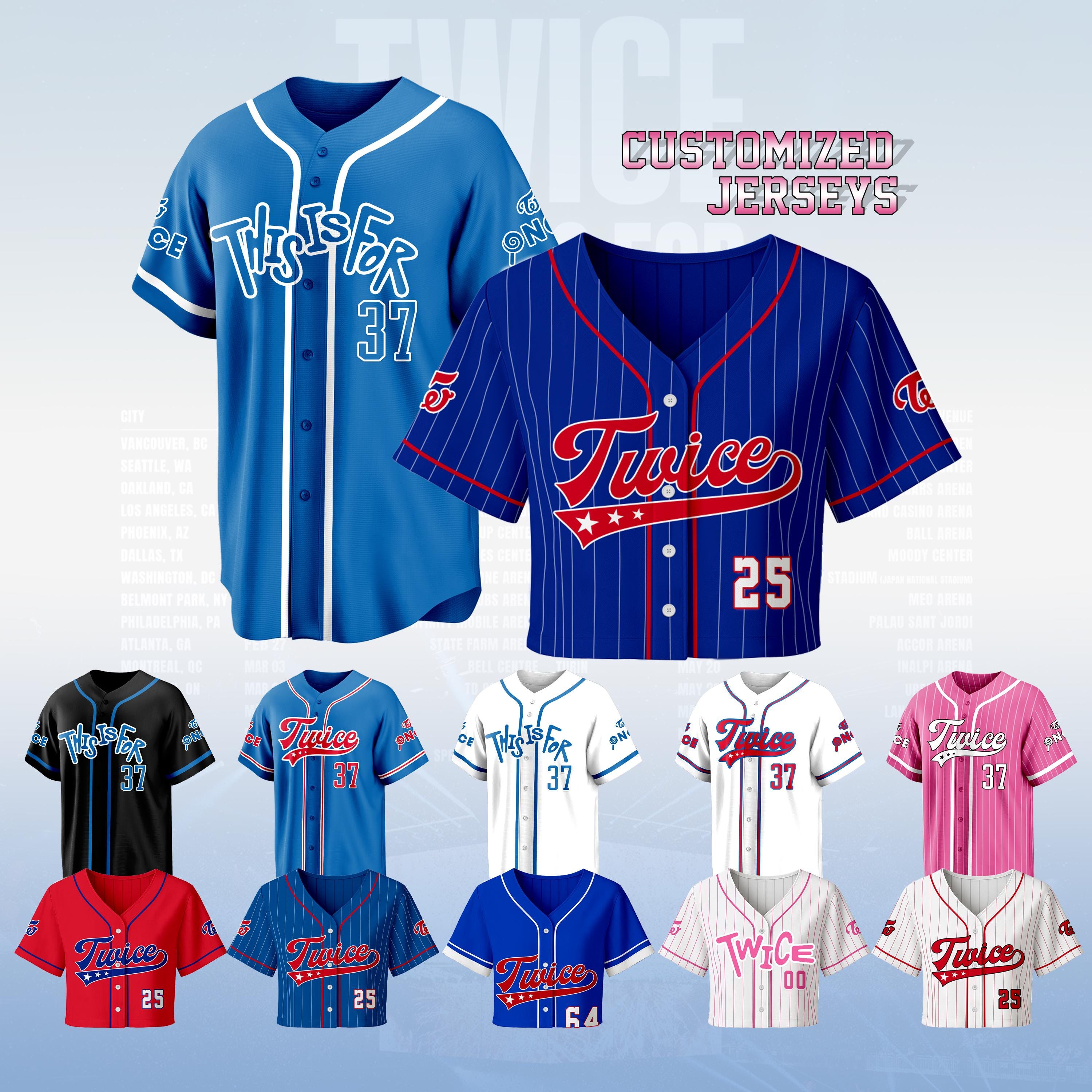 Twice Baseball Jersey Jihyo - Etsy