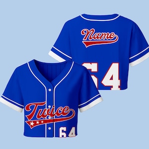 Custom 'Twice This Is For' Kpop Baseball Jersey: Personalized Fan Apparel image 7