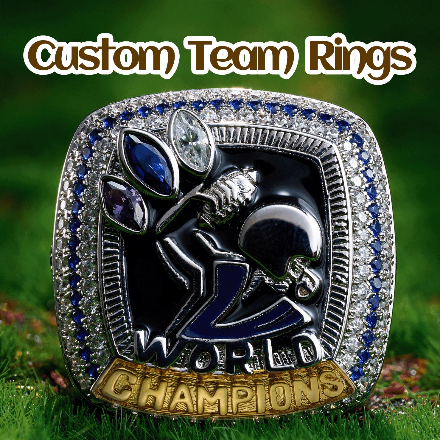 Personalized Championship Ring,ultimate Custom Team Rings for Rugby ...
