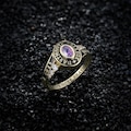 2025 Graduation Class Ring with Customized Engravements,Custom Birthstone Class Ring with Name,Jewelry for College Graduation School Name product logo