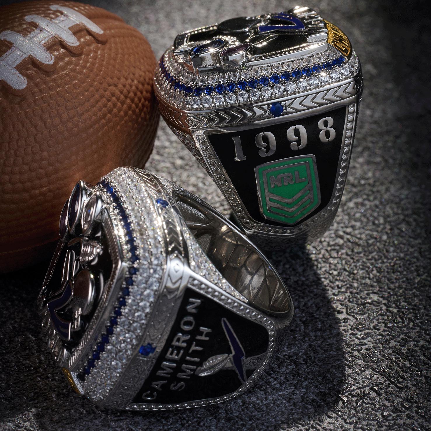 Nfl Rings Custom Fully Customized Championship Ring,ultimate Custom Champion Ring ...