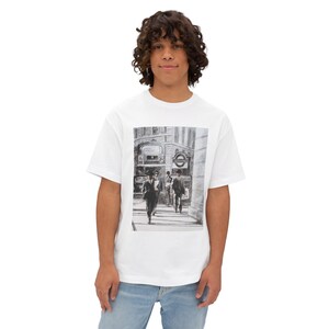 Oversized Tee, Vintage Retro T-Shirt, Graphic Shirt, Loose Fit Top