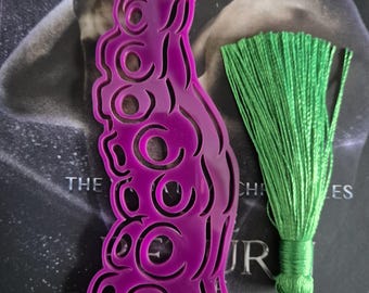 Marcapáginas Smutmark morado y verde - Marcapáginas picante