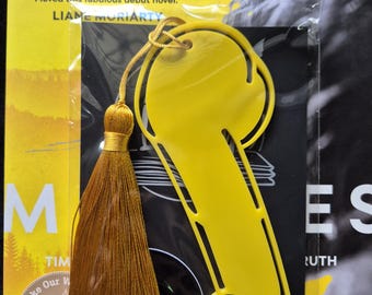 Marcapáginas Smutmark Amarillo y Dorado - Marcapáginas Obsceno - Marcapáginas Picante