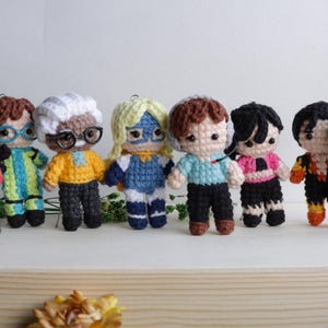 PDF | 8-in-1 Dispatch Crochet Keychain Patterns (ONLY ENGLISH)