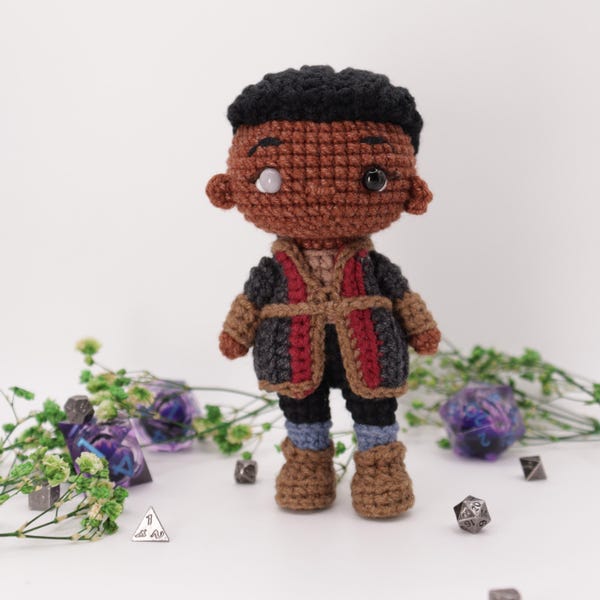 PDF | Wyll amigurumi crochet pattern | Baldur's Gate 3 (ONLY ENGLISH)