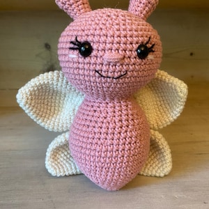 Crochet Butterfly Plushie: Handmade Soft Toy, Nursery Decor