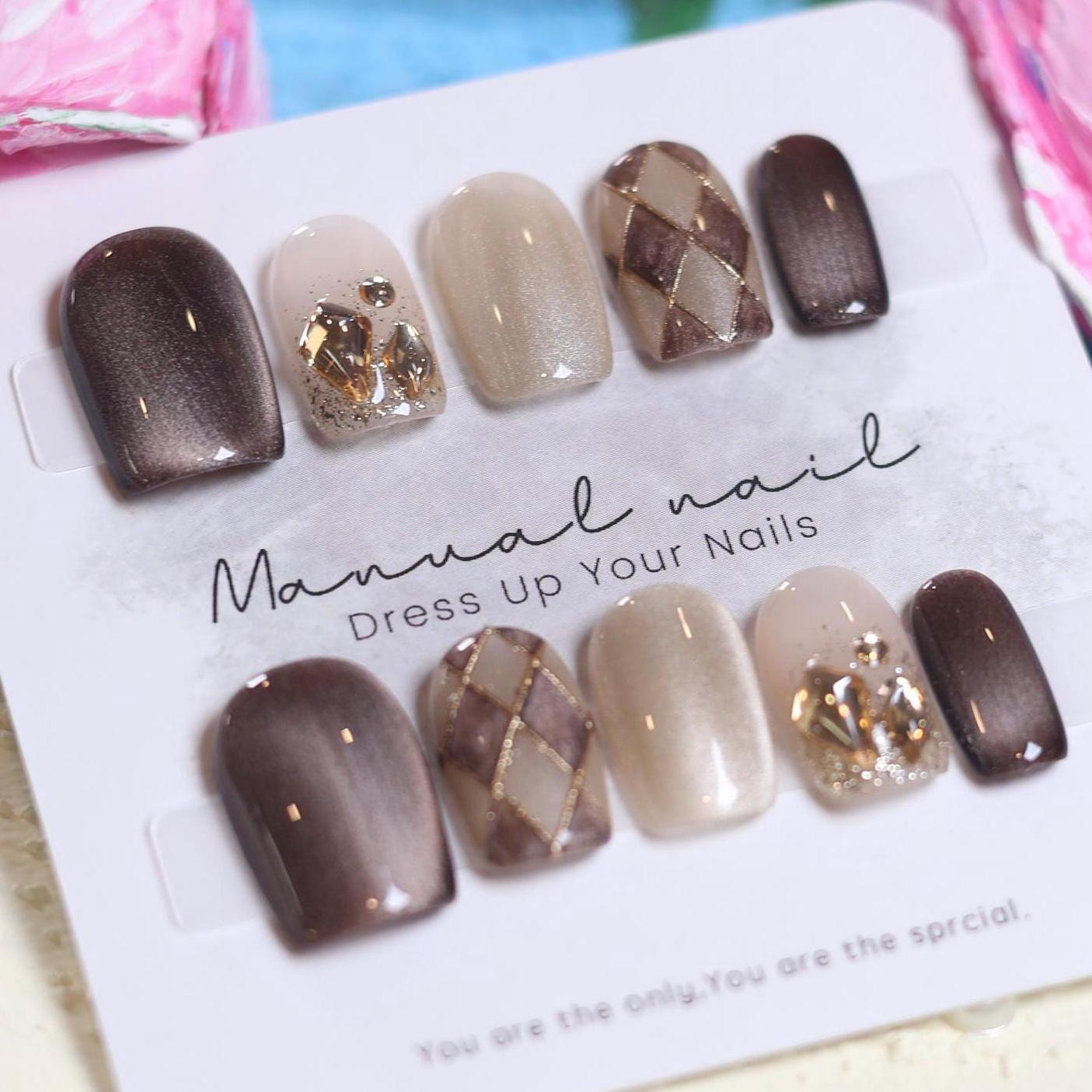 peach dress brown shoes Midnight Mocha | Nail Polish
