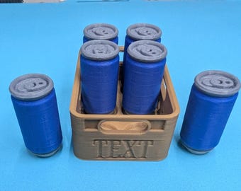 Mini juego de protectores de latas para pintura de diamantes, soporte para cajas personalizado con opción de personalización