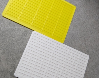 Paquete de 5 insertos de guía de fila Multiplacer para bandeja Trabrick, kit de pintura de diamantes, tamaños 2-12