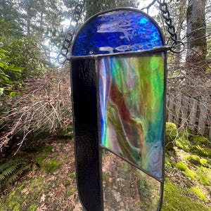 Geometric Stained Glass Suncatcher