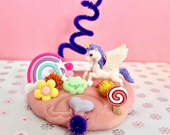 Eenhoorn Sensory Play-deegset: handgemaakte feestartikelen