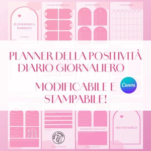 Planner della Positività – 10 pagine di benessere per mente e cuore