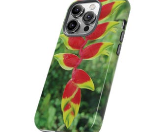Tough Phone Cases | Heliconia design