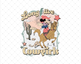 Retro Cowgirl PNG, Sublimacje w stylu retro western, Sublimacje w stylu western, Pobieranie projektów, Wakacje rodzinne PNG, Wycieczka rodzinna PNG, Królestwo Magii