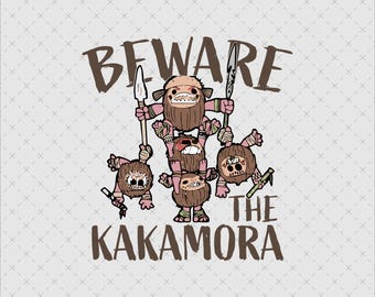 Kakamora Moana Art, Summer Vibes PNG SVG (Digital Download)
