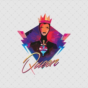 Evil Queen PNG SVG, Evil Queen Svg, Villain png, Snow White Png, Ursula Png Vacation png, Magical Place on Earth Gift, Digital File