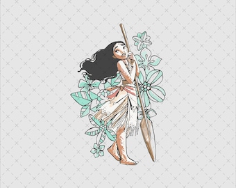Retro kreunen clipart, PNG SVG, Heihei, Pua (digitaal bestand)