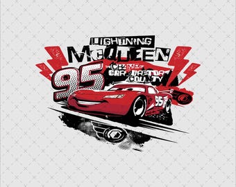 Autos Png, Lightning McQueen Png, Think Fast Autos Png, Png Autos Sublimationsdesign, digitale Datei, sofortiger Download