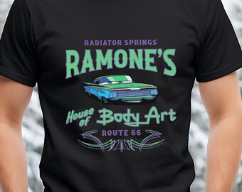 Ramones House of Body Art, Samochody PNG SVG, Route 66 (plik cyfrowy)