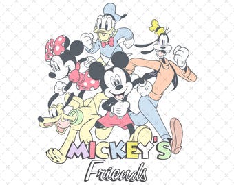 Mickey And Friends Co. est. 1928 Png, Unisex Mickey & Co Png, Disney Png,Disney Trip Png, Family Matching Png
