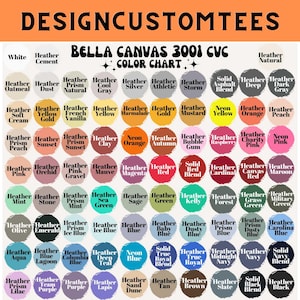 Blank Bella Canvas 3001 Unisex T-Shirt: Soft Cotton Blend Tee