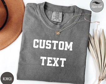 Custom text and photo shirt, Custom Photo Shirt, Custom text shirt, Photo Shirt, Customized Photo Shirt, Make Your Own Shirt, Your Photo