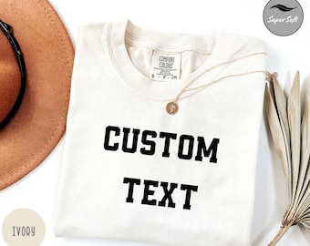 Custom text and photo shirt, Custom Photo Shirt, Custom text shirt, Photo Shirt, Customized Photo Shirt, Make Your Own Shirt, Your Photo