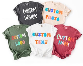 Personalized T-shirt, Custom T-Shirts, Custom Shirt, Personalized Shirt, Custom Shirt Printing, Custom Shirt for Women, Custom Shirt for Men