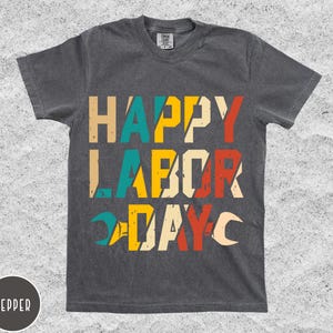 Comfort Colors Labor Day 2025 Shirt: USA Patriotic Tee