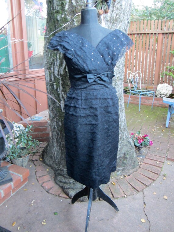 Black Lace Dress