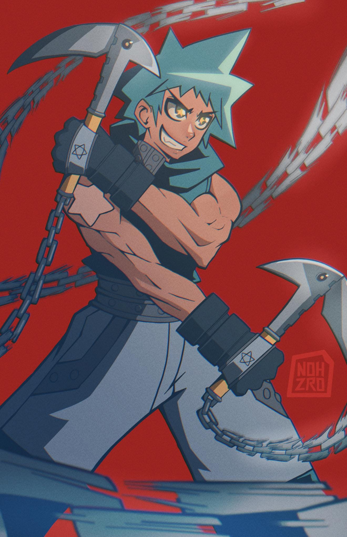 ソウルイーター（マカ、ブラックスター、デス・ザ・キッド）｜アート