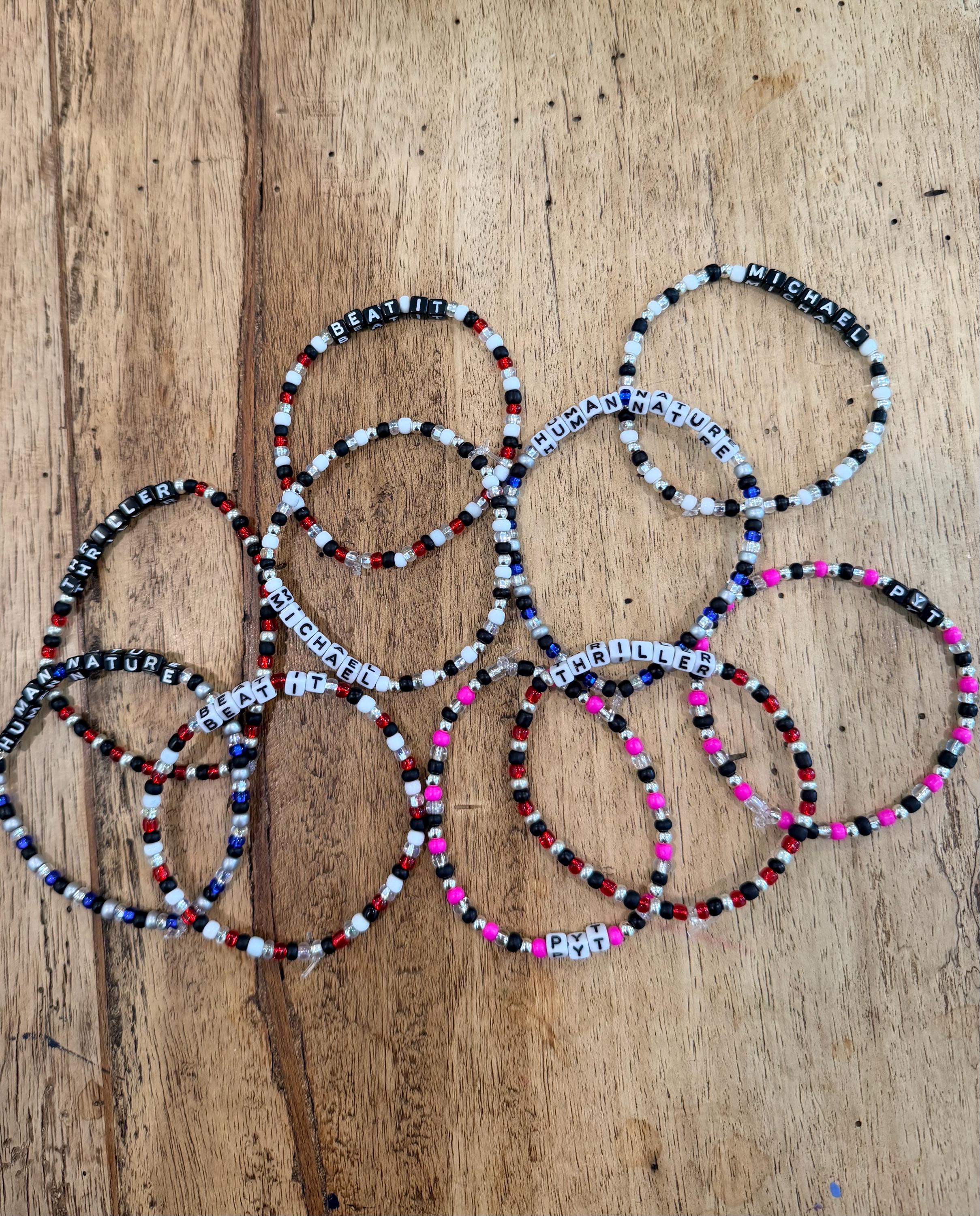 Michael Jackson Braclets - Etsy