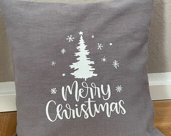 Linen pillowcase - Christmas Christmas pillowcase