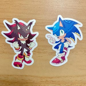 SONIC - Sonic and Crew Stickers
