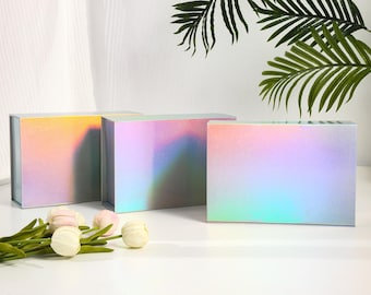 Empty Magnetic Gift Box,Bridal Shower Gift Box,Cute Gift Box For Wedding,Bridesmaid Proposal Box,Magnetic Closure Gift Box,Large Gift Box