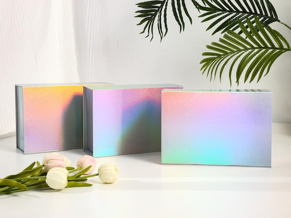 Empty Magnetic Gift Box,Bridal Shower Gift Box,Cute Gift Box For Wedding,Bridesmaid Proposal Box,Magnetic Closure Gift Box,Large Gift Box