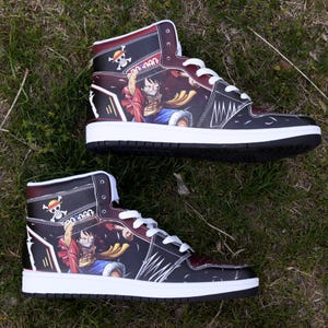 Anime shoes, Custom anime shoes, Perfect Anime Sneakers High Tops for Anime Fans, Birthday gifts, anime decoration and anime style